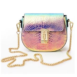 The Olivia Disco Iridescent Handbag